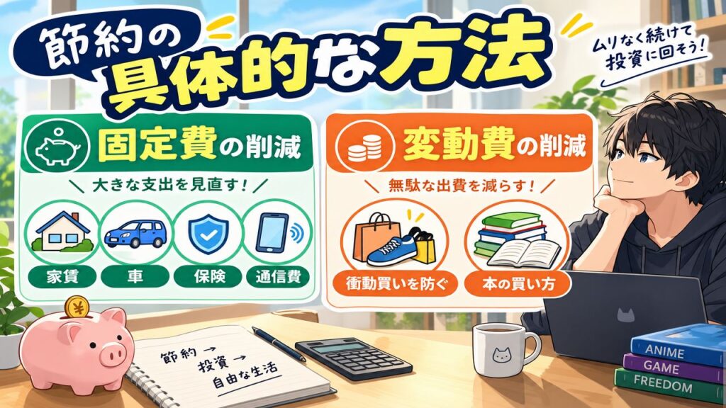 節約の具体的な方法