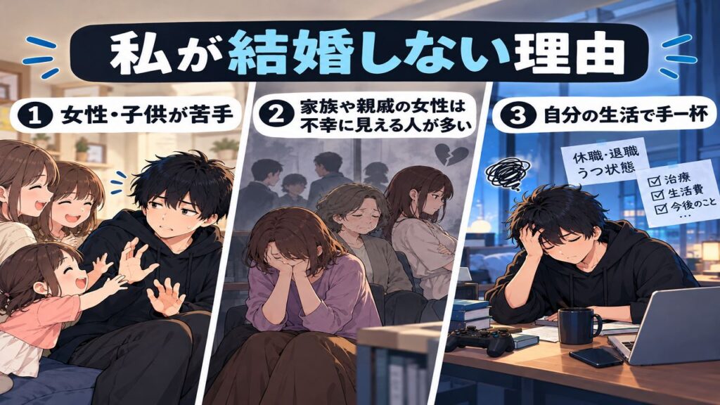 私が結婚しない理由