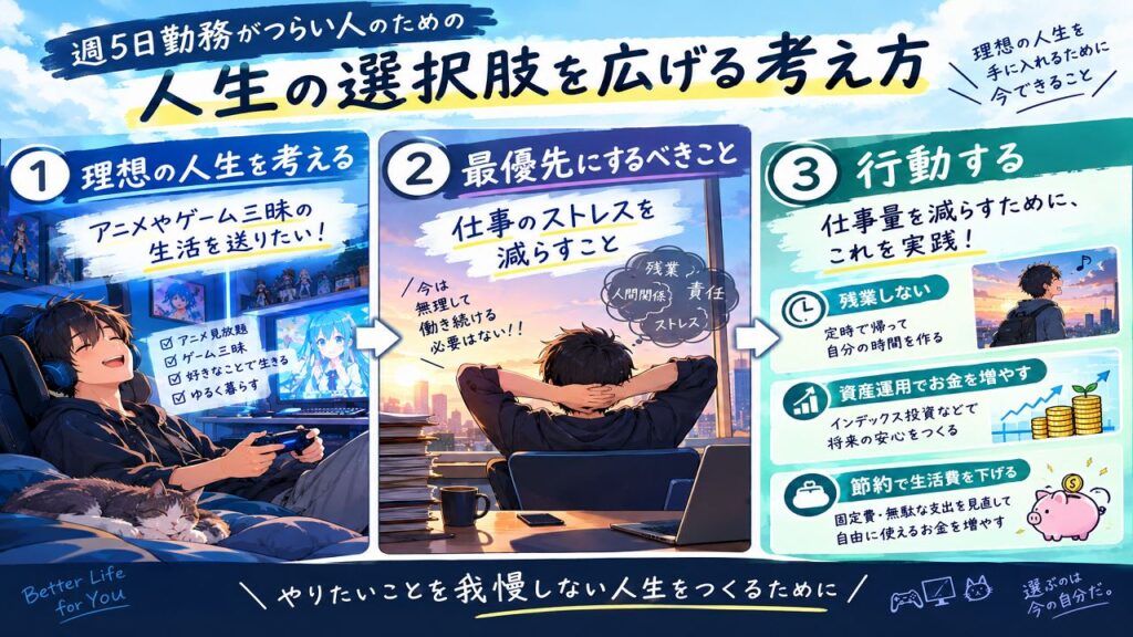 人生の優先順位を考える